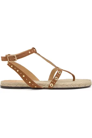 Castaner Femme, Chaussures, Brun, Taille: 39 EU Sandale Plate Tongs