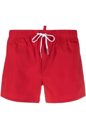 Dsquared2 Homme, Maillots de bain, Rouge, Taille: M Boxers de Bain Élégants