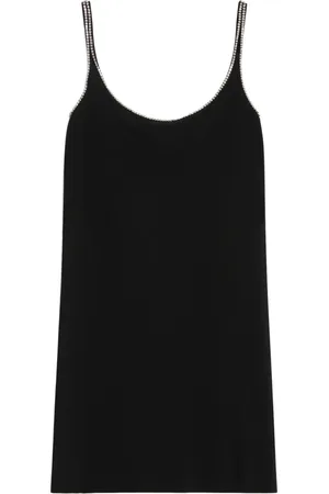 Sportmax Femme, Robes, Noir, Taille: 40 FR Élégante robe noire à strass