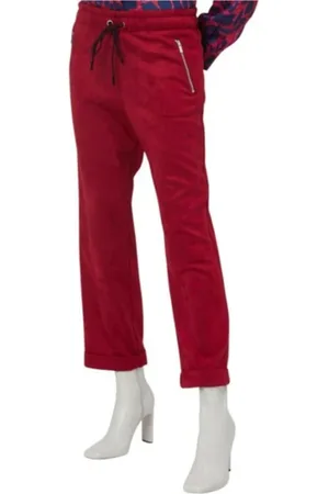 Silvian Heach Femme, Pantalons, Rouge, Taille: 38 FR Pantalon de survêtement