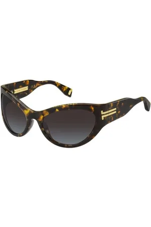 Marc Jacobs Femme, Accessoires, Brun, Taille: ONE Size Lunettes de soleil marron en acétate
