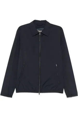 HERNO Homme, Vestes, Bleu, Taille: M Blouson Bomber Zippé