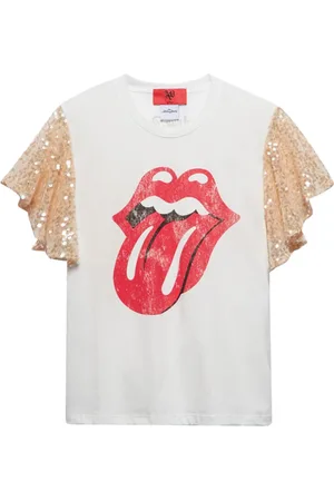 ANIYE BY Femme, Tops, , Taille: 42 FR Glam Rock Sequin Stones T-shirt