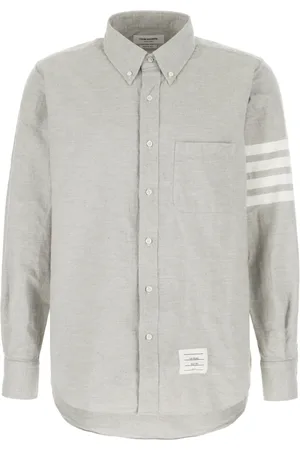 Thom Browne Homme, Chemises, Gris, Taille: L Camicie Shirt