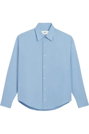Ami Femme, Chemises, Bleu, Taille: 40 FR Casual Chemises