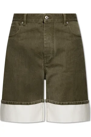 Bottega Veneta Homme, Shorts, Vert, Taille: XL Shorts avec jambes retroussées