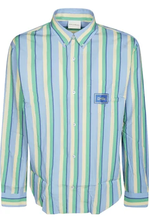 Drôle de Monsieur Homme, Chemises, Multicolore, Taille: S Chemise à Rayures Multicolores