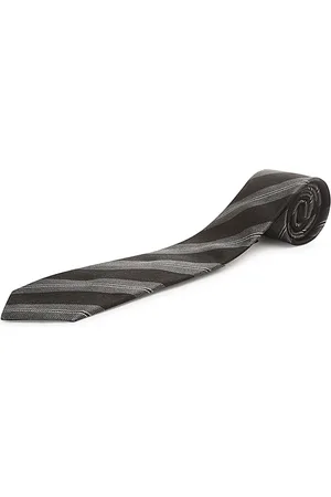 TAGLIATORE Homme, Accessoires, Multicolore, Taille: ONE Size Cravate à pointe diamant en jacquard de soie rayée