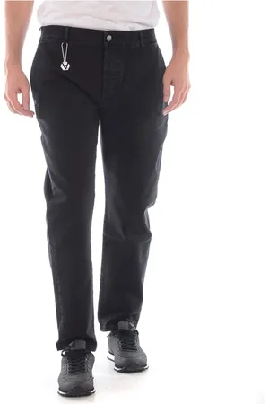 D.A. Daniele Alessandrini Homme, Pantalons, Noir, Taille: W30 Jeans