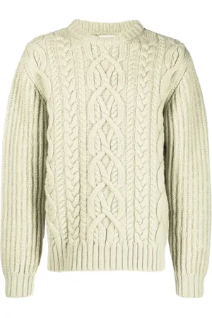 DRIES VAN NOTEN Homme, Pulls, Vert, Taille: L Mezzi Sweater