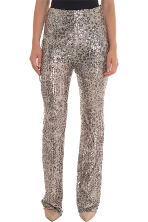 Liu Jo Femme, Pantalons, Multicolore, Taille: 38 FR Pantalon Slim-fit