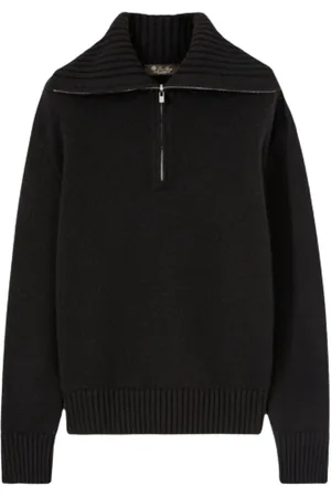 Loro Piana Femme, Pulls, Noir, Taille: 40 FR Parksville Pullover