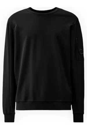C.P. Company Homme, Sweatshirts et sweats à capuche, Noir, Taille: M Veste Légère à Capuche et Fermeture Éclair en Polaire