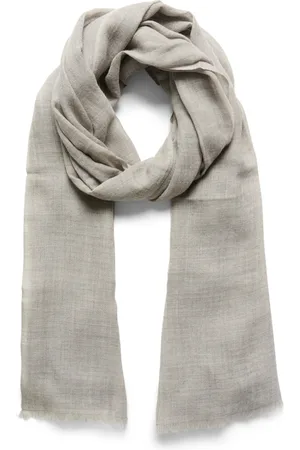 Part Two Femme, Accessoires, Gris, Taille: ONE Size Écharpe en Laine Gris Chiné