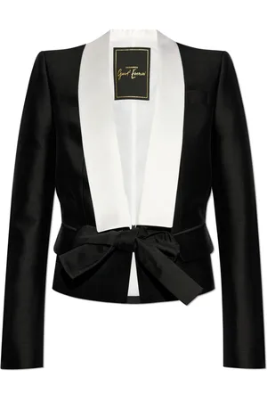 Dsquared2 Femme, Vestes, Noir, Taille: 36 FR Blazer avec Décoratif