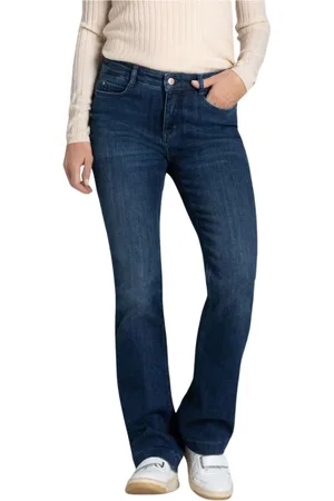 Mac Femme, Jeans, Bleu, Taille: 36 FR Dream Boot Jeans Coupe Slim