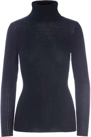 Bitte Kai Rand Femme, Pulls, Noir, Taille: 42 FR Pull Simple à Col Roulé