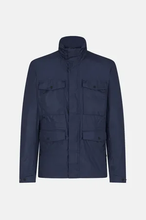 save the duck Homme, Vestes, Bleu, Taille: M SUN Parka - Veste Légère en Nylon