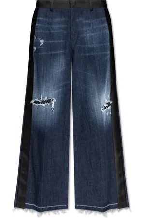 Dsquared2 Femme, Jeans, Bleu, Taille: 34 FR Jeans Wide-leg