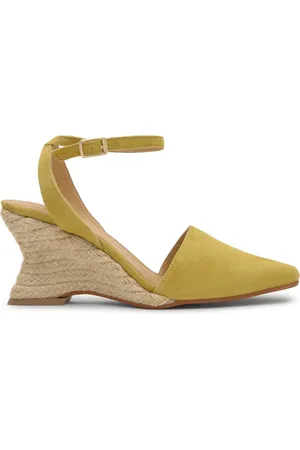 Castaner Femme, Chaussures, Vert, Taille: 37 EU Espadrille compensée