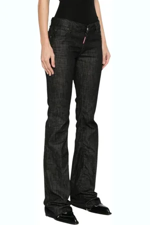 Dsquared2 Femme, Jeans, Noir, Taille: 36 FR Jean Classique Noir Cinq Poches