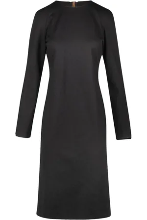 LIVIANA CONTI Femme, Robes, Noir, Taille: 42 FR Robe Midi Noire