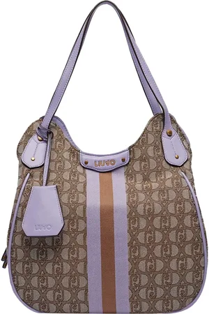 Liu Jo Femme, Sacs, Multicolore, Taille: ONE Size Sac Shopper Beige Élégant et Fonctionnel