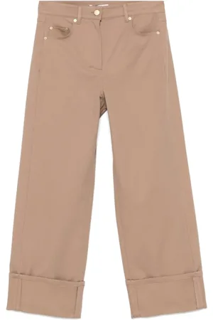 Max Mara Femme, Pantalons, Brun, Taille: 40 FR Cervia Jeans Pantalons