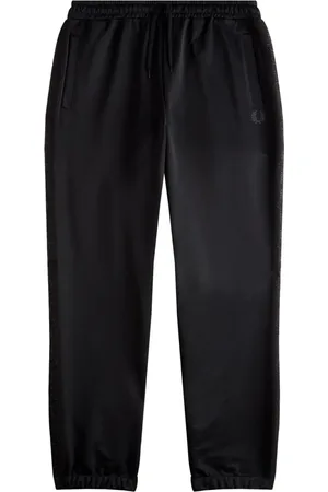 Fred Perry Homme, Pantalons, Noir, Taille: L T3512 102 Pantalon aec Fettuccia