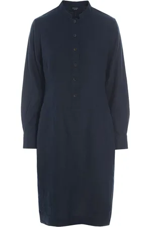 Bitte Kai Rand Femme, Robes, Bleu, Taille: 38 FR Robe Simple en Lin