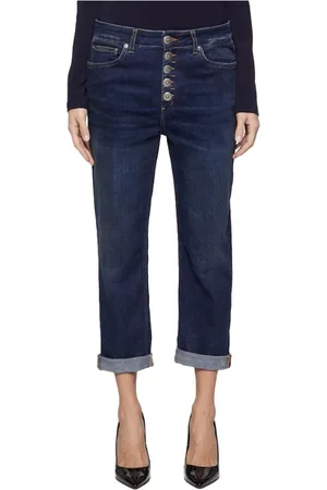 Dondup Femme, Jeans, Bleu, Taille: W26 Jean Boutonné