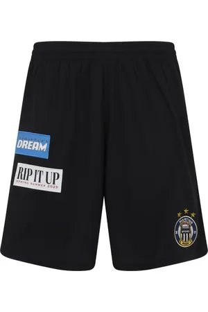 MARTINE ROSE Homme, Shorts, Noir, Taille: S Shorts de Football Sportifs pour Hommes