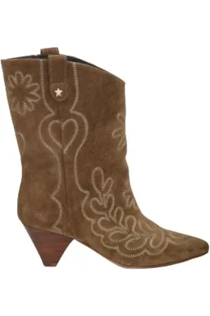 Fabienne Chapot Femme, Chaussures, Brun, Taille: 36 EU Josie Santiag Bottes