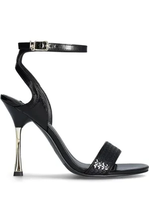 Liu Jo Femme, Chaussures, Noir, Taille: 38 EU Sandales à Talons Hauts