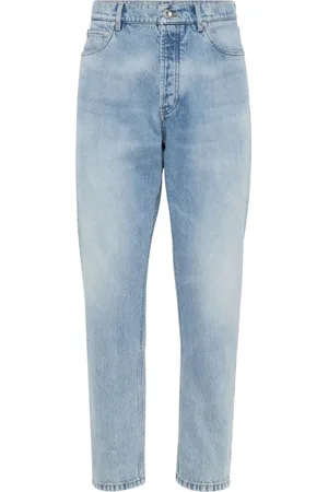 Brunello Cucinelli Homme, Jeans, Bleu, Taille: L Jeans en coton avec poches
