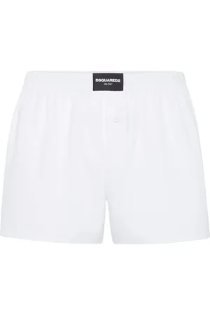 Dsquared2 Homme, Sous-vêtements, Blanc, Taille: M Bas de Sous-vêtements