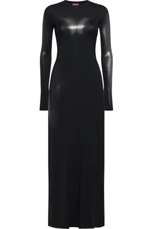 Diesel Femme, Robes, Noir, Taille: 38 FR D-Anessa Maxi Dress