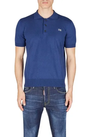 Dsquared2 Homme, Tops, Bleu, Taille: M Chemise Jersey Sportive
