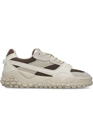 Ellesse Homme, Chaussures, , Taille: 44 EU Baskets en polyester Cappuccino Cuir Daim