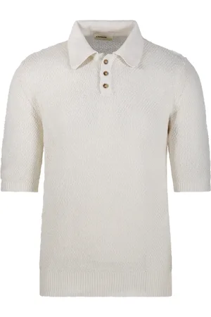 A PAPER KID Homme, Tops, , Taille: M Polo Crème