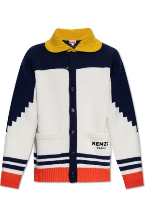 Kenzo Homme, Pulls, Multicolore, Taille: L Gilet en laine