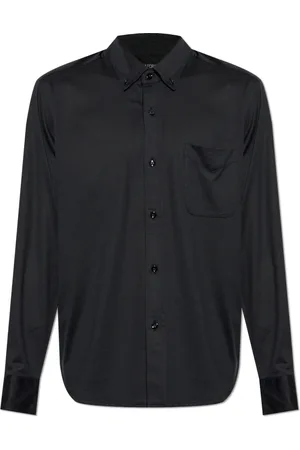 Tom Ford Homme, Chemises, Noir, Taille: XL Chemise avec poche