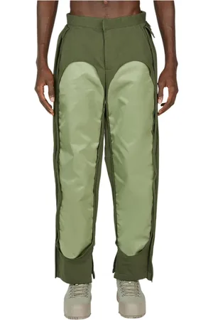 Diesel Homme, Pantalons, Vert, Taille: M Pantalon Large Avant-Gardiste