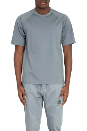 C.P. Company Homme, Tops, Gris, Taille: S T-shirt Metropolis Logo Jersey