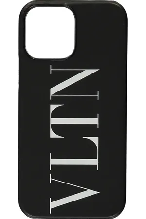 VALENTINO GARAVANI Homme, Accessoires, Noir, Taille: ONE Size Étui PRO MAX avec Détail du Logo Avant