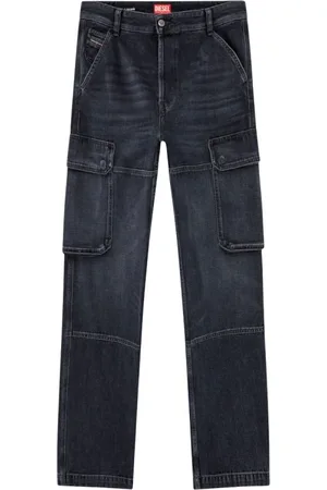 Diesel Homme, Jeans, Noir, Taille: W33 Cargo Utility Denim Pants