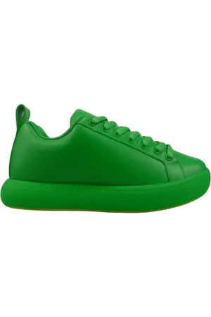 Bottega Veneta Femme, Chaussures, Vert, Taille: 40 EU Baskets Vertes