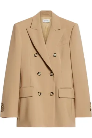 Sportmax Femme, Vestes, , Taille: 36 FR Blazer en Laine Classique