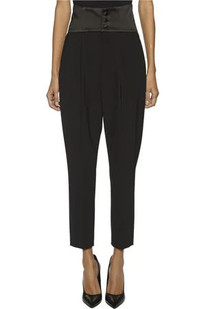 Dondup Femme, Pantalons, Noir, Taille: 36 FR Chinos