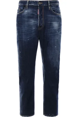 Dsquared2 Homme, Jeans, Bleu, Taille: M Pantalon en Denim Bleu 5 Poches